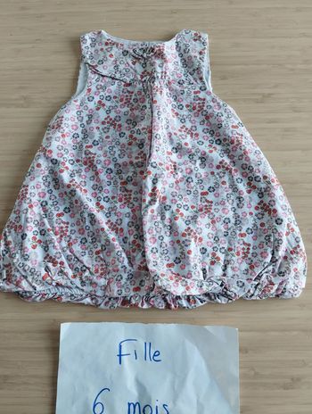 robe fluide fleurie obaibi 6 mois