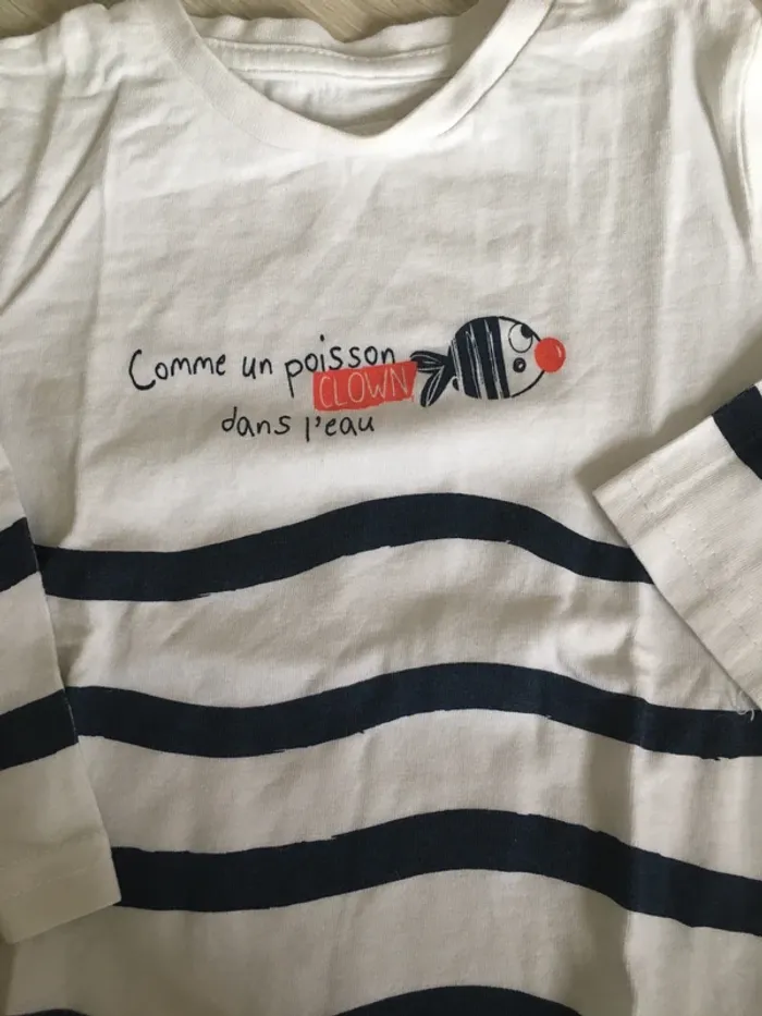 Lot t-shirt manches longues 18 mois - photo numéro 8