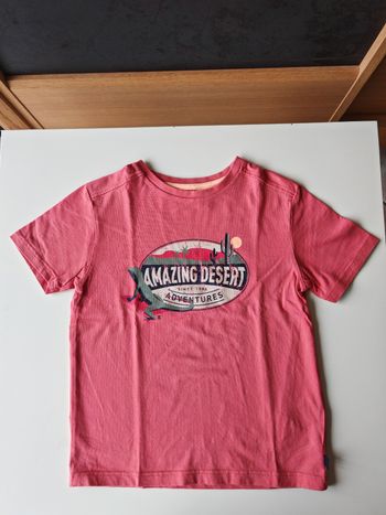 T-shirt saumon desert Okaïdi 5 ans