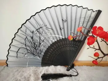 Éventail Japon kuro