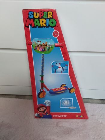 Trottinette 3 roues Super Mario - Smoby - neuve