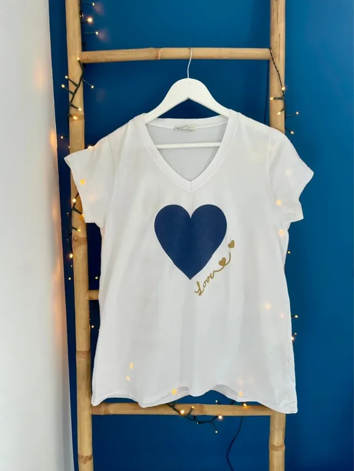 🌟 Tee-shirt femme en taille unique