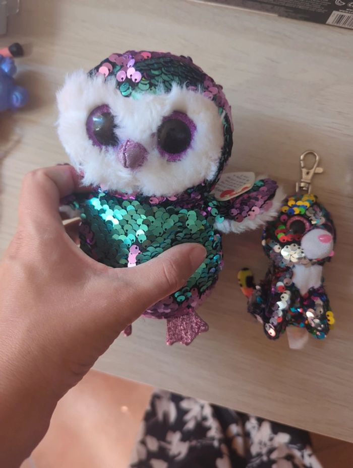 Lot peluches et porte clefs Ty - photo numéro 2