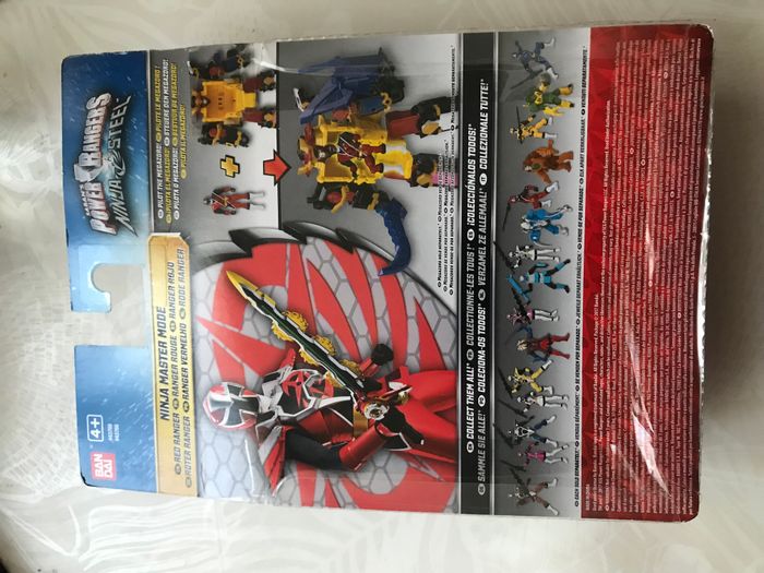 Power Rangers Ninja Steel Ninja Master mode Red Ranger Action Figure - photo numéro 2