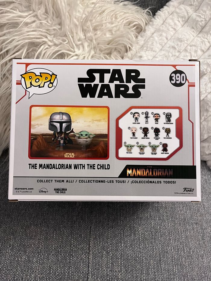 Funko pop the mandalorian with the child Star Wars - photo numéro 2