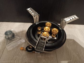 🔥 Brûleur à gaz camping / bivouac – Puissant et compact