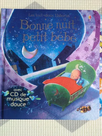 Livre et CD Bonne nuit petit bébé