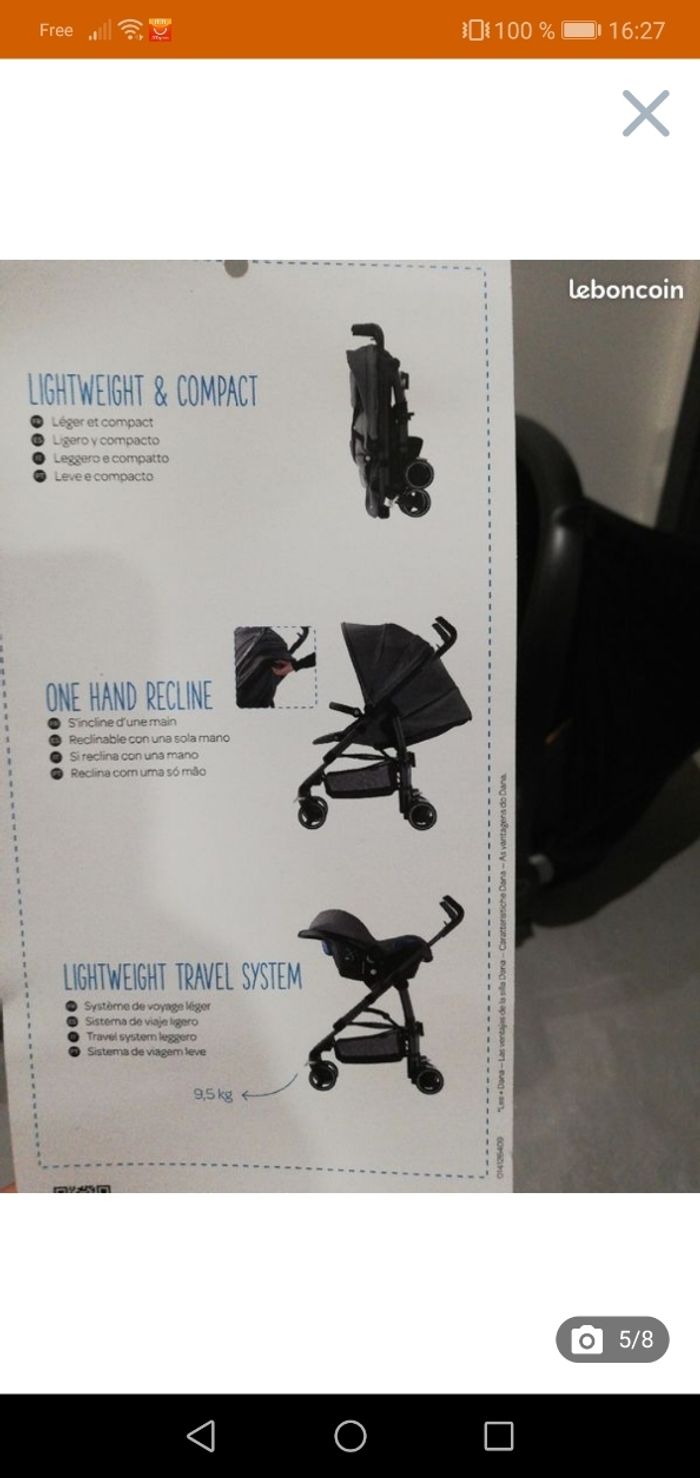 Poussette bébé confort Dana - photo numéro 4