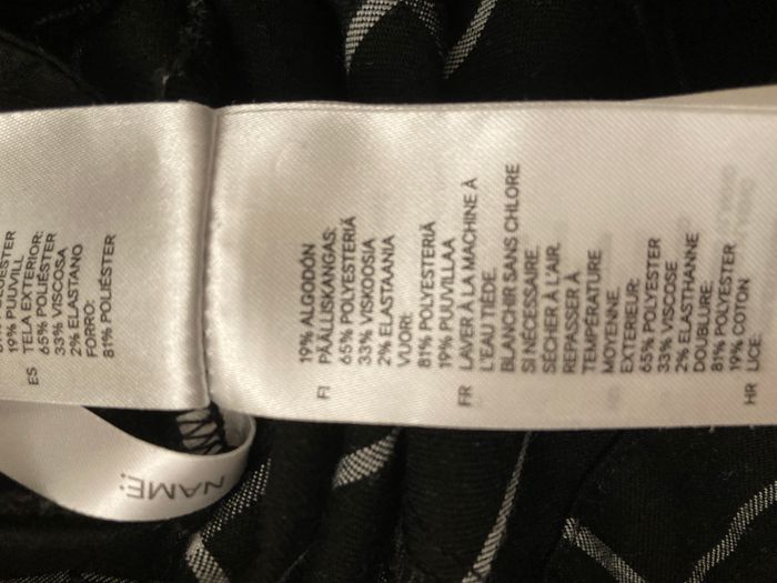 salopette à carreaux noirs et blancs - photo numéro 6