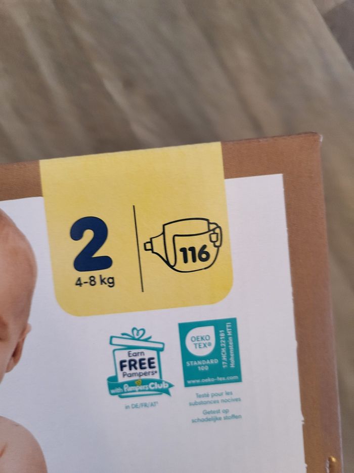 Pampers harmonie taille 2 pack xxl - photo numéro 2