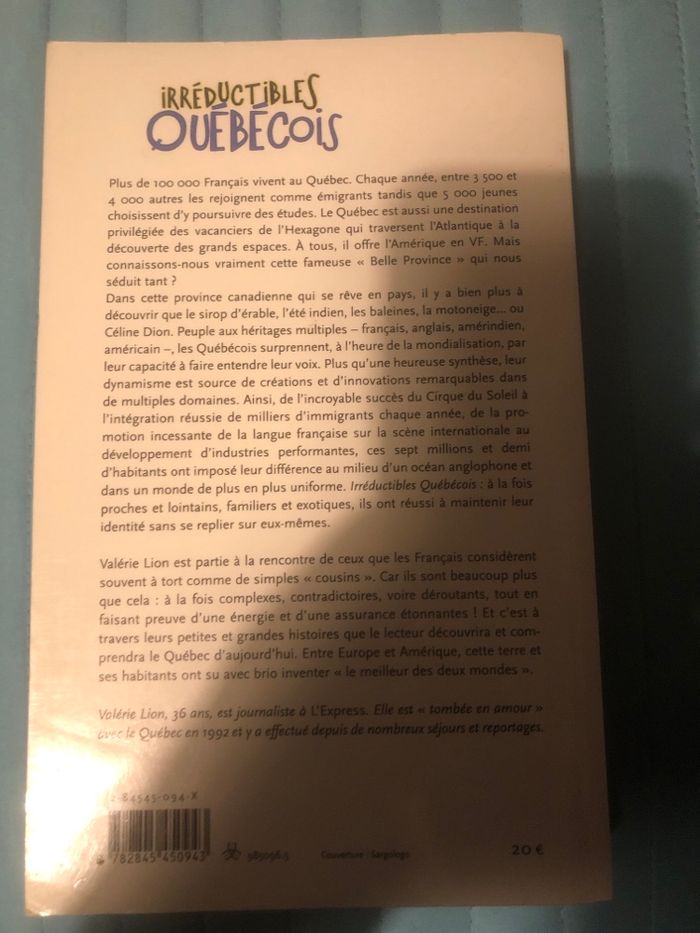 irréductibles québécois - Valérie Lion - photo numéro 2