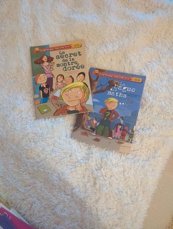 Lot de deux livres Énigmatique, mon cher Éric