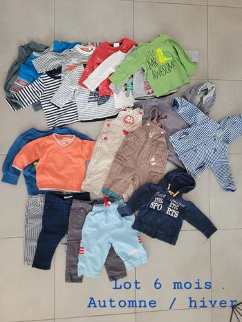Lot 6 mois automne / hiver