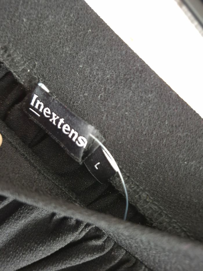 🖤jolie jupe plissée noire Inextenso femme TL / 40 État Nickel - photo numéro 6