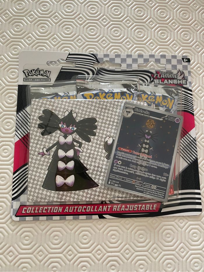Lot de 2 tripack EV10.5 - foudre noire/flamme blanche- ev10.5 - Pokemon - EV 10.5 - neuf et scellés - photo numéro 3