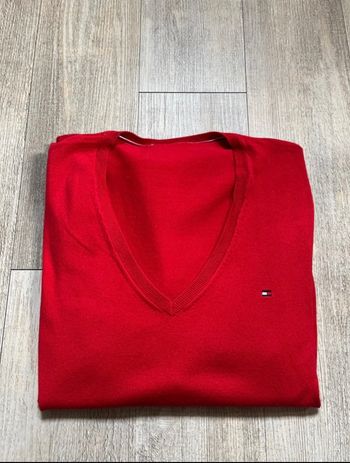 Tommy Hilfiger-Sweat col V taille M-Très bon état