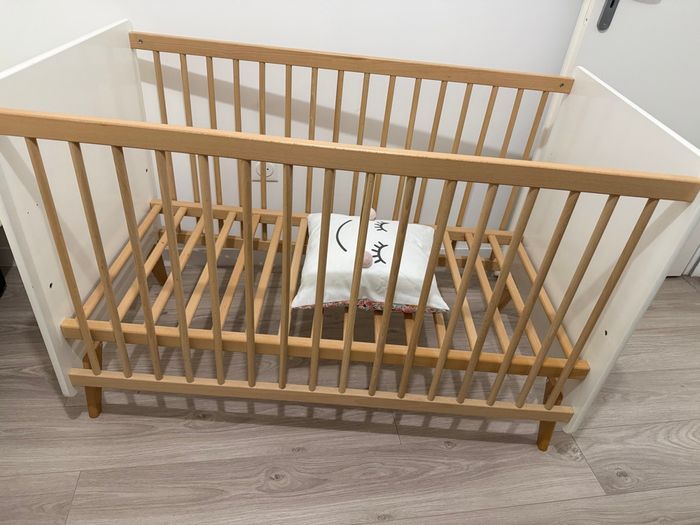 Lit bébé Sauthon 2 positions - photo numéro 3