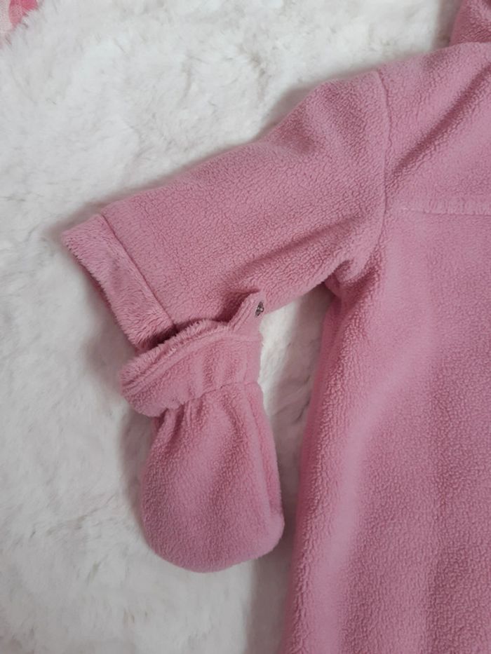 Combi pilote / Combinaison / Manteau Hiver Rose fille 3 mois - photo numéro 8