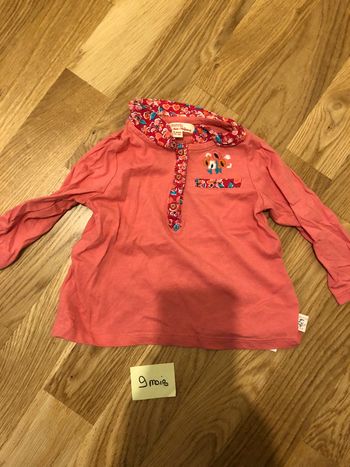 Tshirt ML /chemise 9 mois