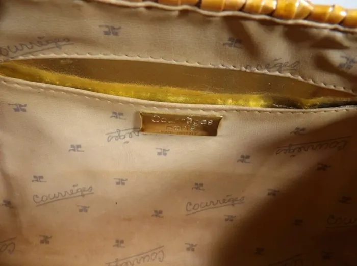 Sac vintage courreges - photo numéro 3
