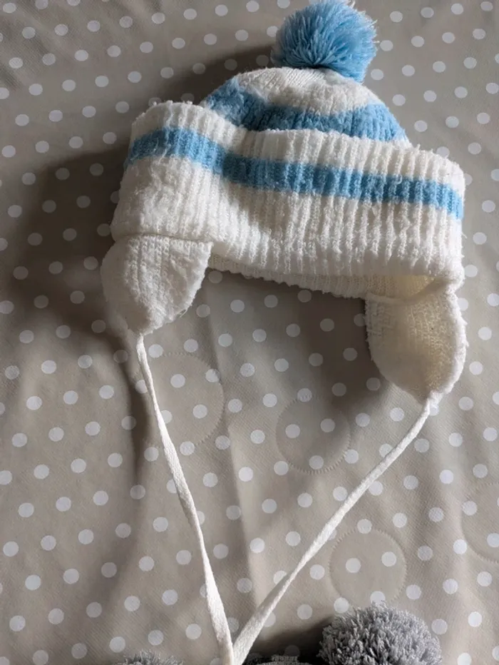 Lot de 3 bonnets bébé - photo numéro 7
