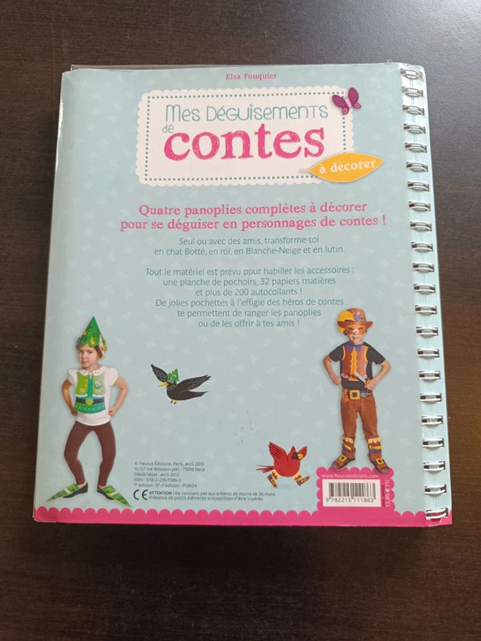 Livre d'activités MES DÉGUISEMENTS DE CONTES - photo numéro 10
