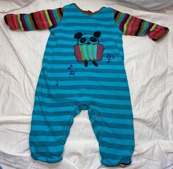 combi coton Catimini 12 mois