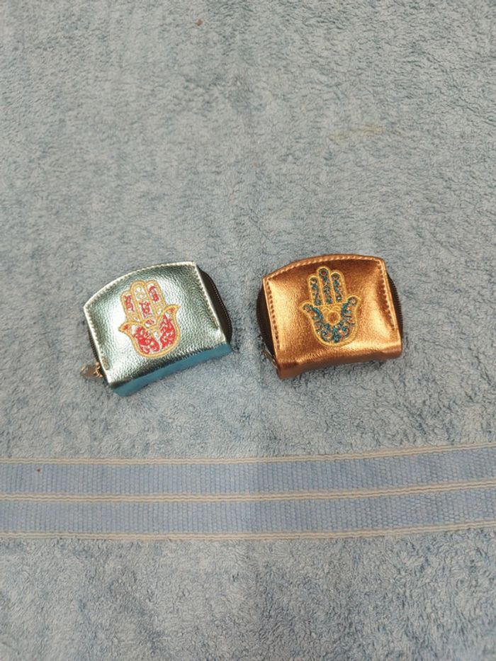 Lot de deux porte-monnaie