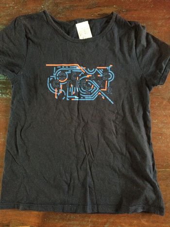 T-shirt marine 10/11 ans
