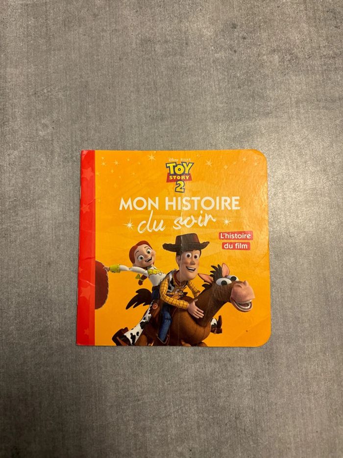 Livre Toy Story, deux mon histoire du soir