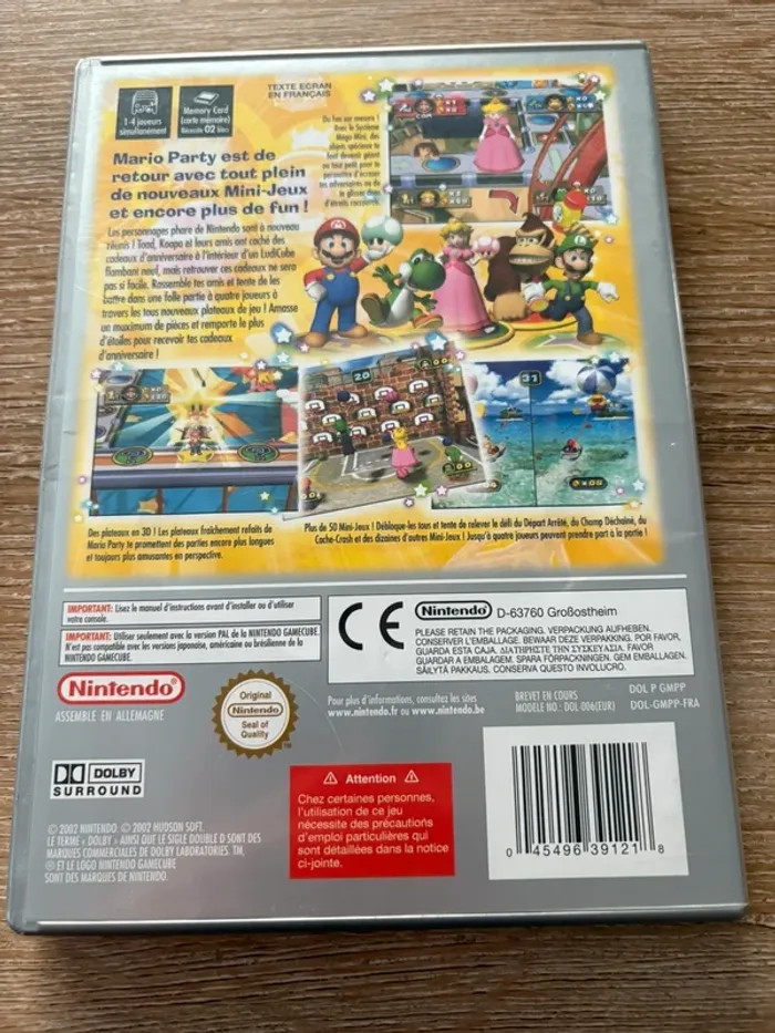 Mario party 4 nintendo gamecube - photo numéro 3