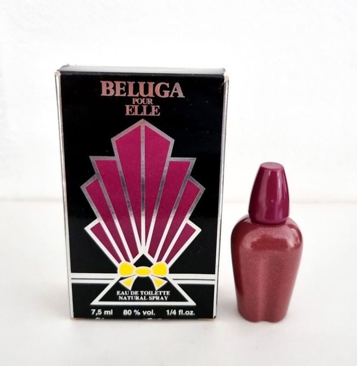 Miniature parfum Beluga pour Elle Edt 7.5ml, très rare