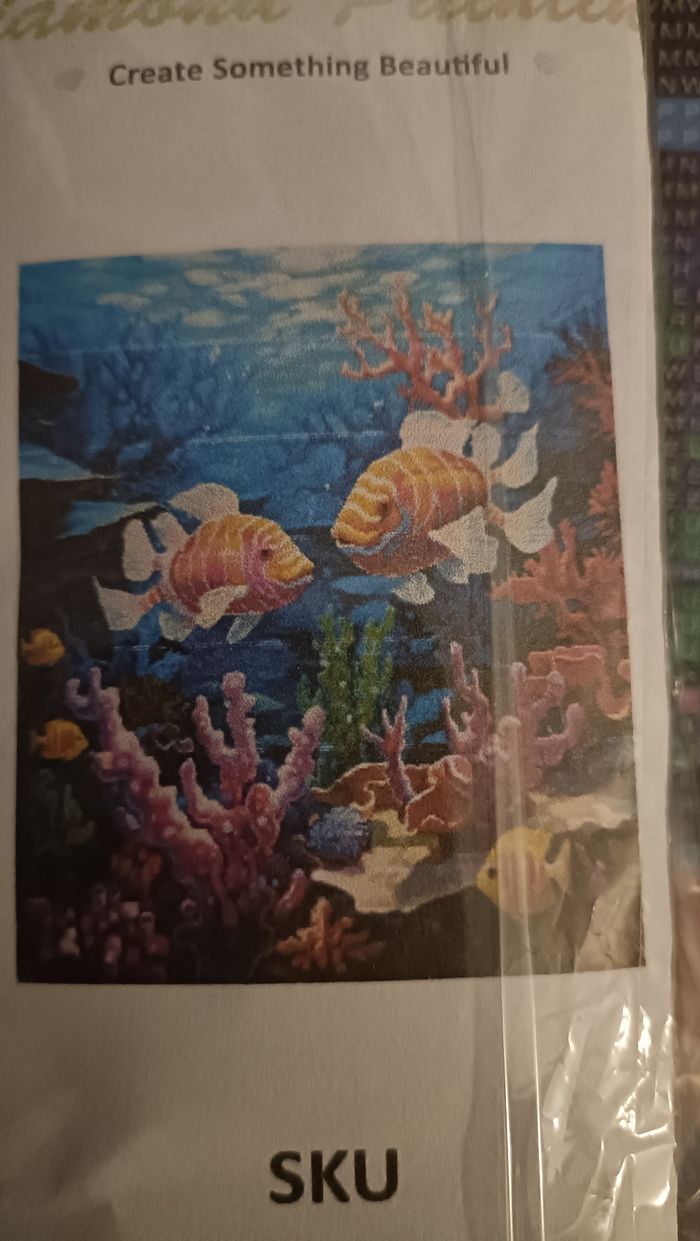 Diamond painting poisson - photo numéro 3