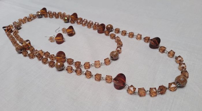 Collier + boucles fantaisie - photo numéro 4