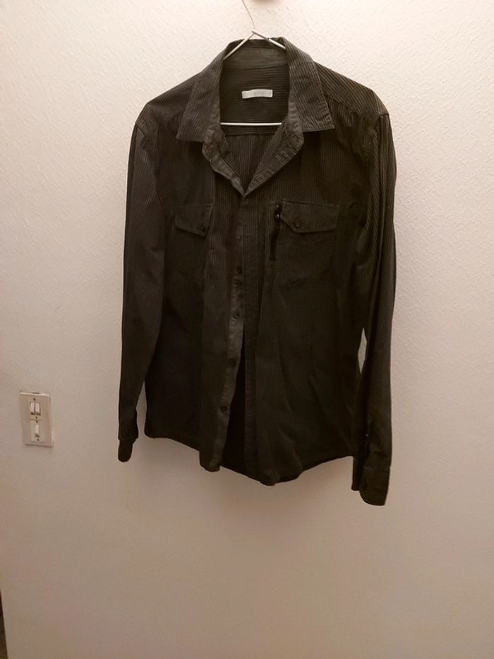Chemise fines rayures