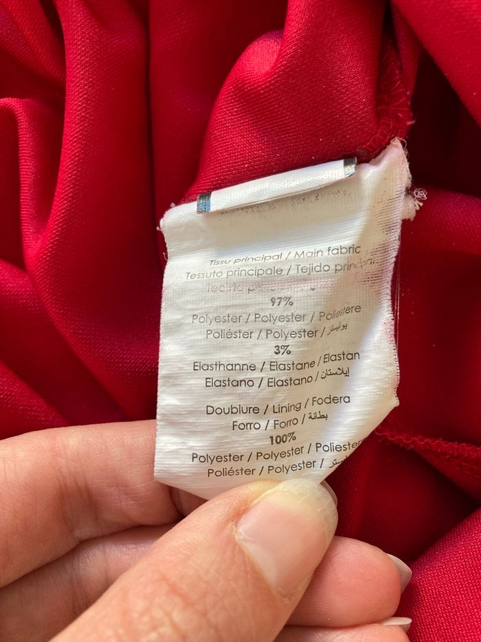 Robe courte rouge Cache-Cache T.40 - photo numéro 5