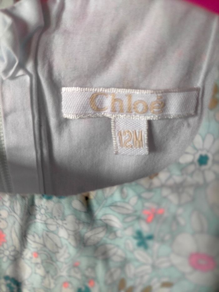 Très belle robe Chloé 12 mois. - photo numéro 2