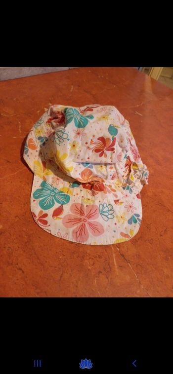 Casquette bébé taille  0 / 6 mois