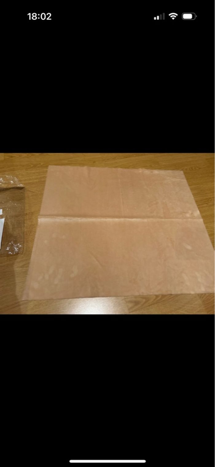 Morceau de tissu doux 50,5*44,5 cm neuf - photo numéro 2