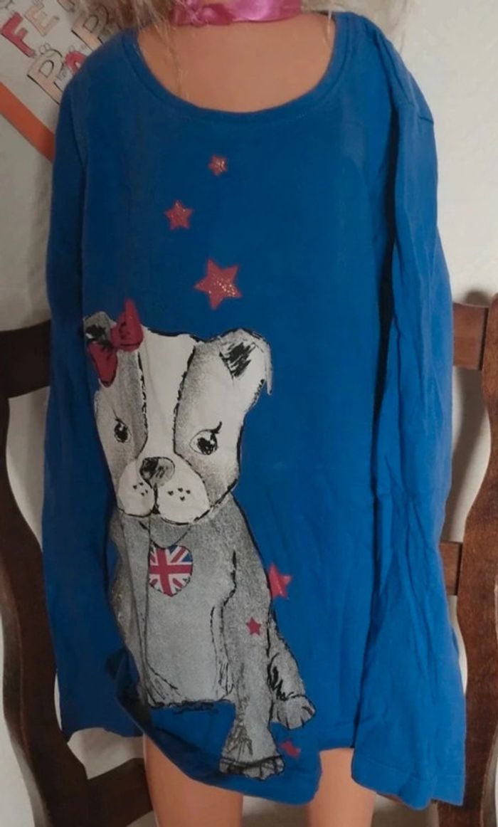 Tee shirt manches longues bébé boxer - photo numéro 3