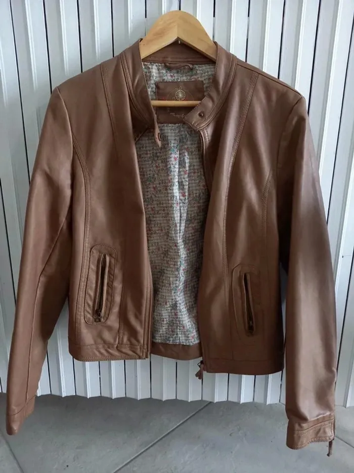 Blouson simili cuir - photo numéro 2