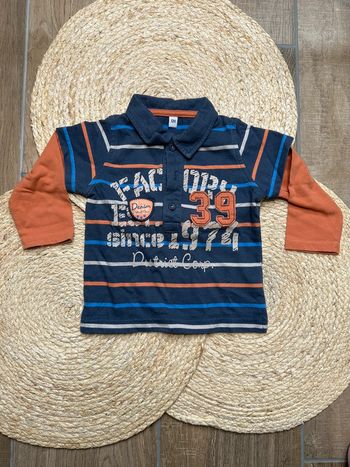 T-shirt manches longues 12 mois