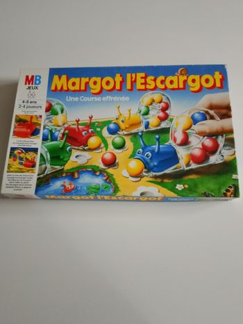Margot l'escargot mb jeux complet 