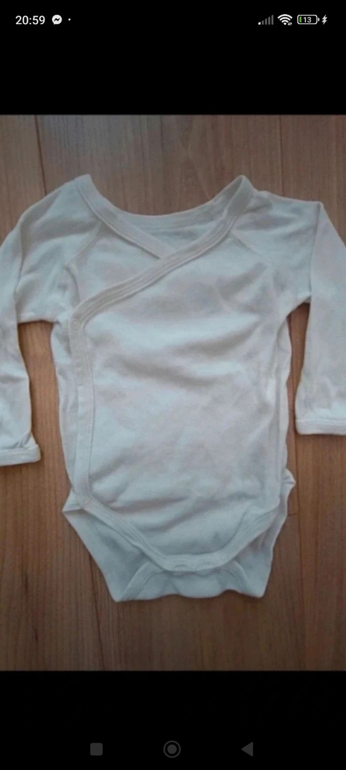 Body petit bateau 6 mois