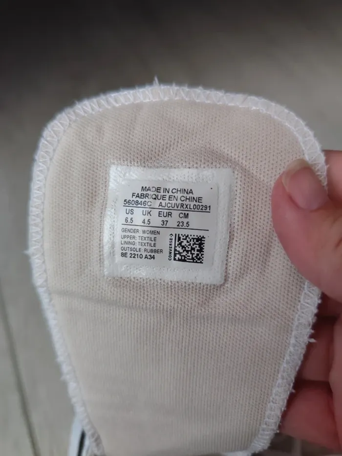 Converse plateforme blanche - photo numéro 8