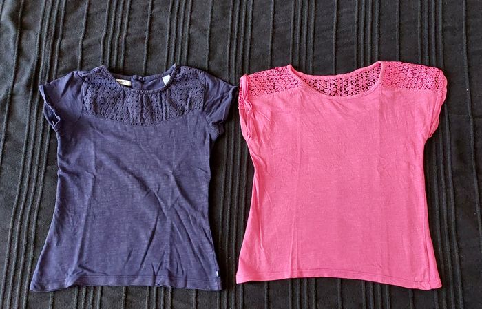 2 tee shirts manches courtes - photo numéro 2