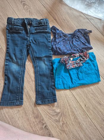 Lot fille liberty 24 mois