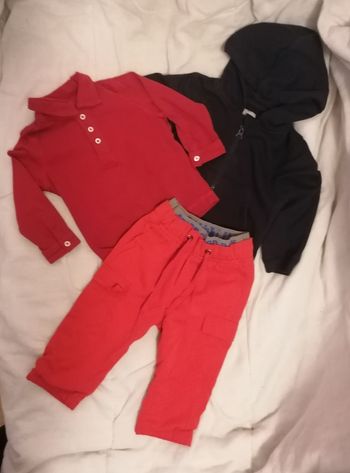 Ensemble 3 pièces 12mois 