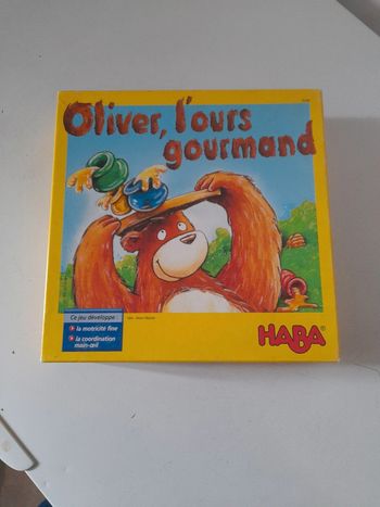Jeu Haba Olivier l'ours gourmand