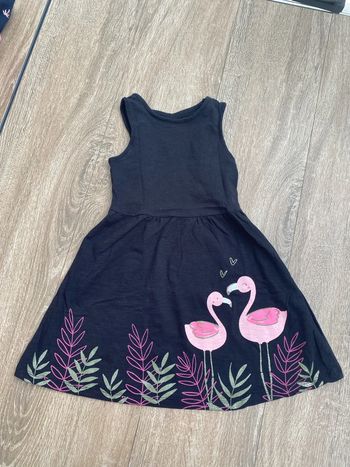 Robe avec flamants roses